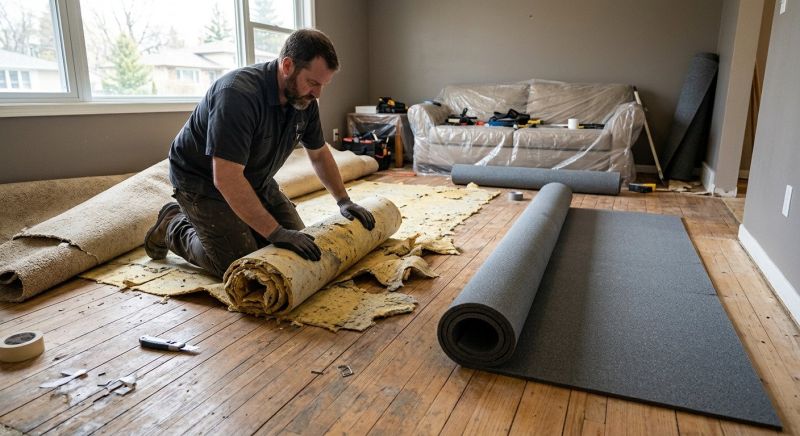 Carpet Foam Replacement in Denver County, CO