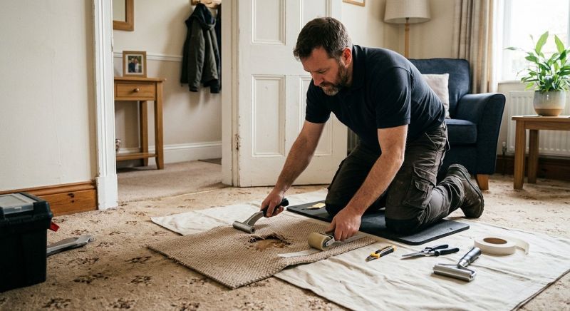 Basement Carpet Repair in Kansas City, KS